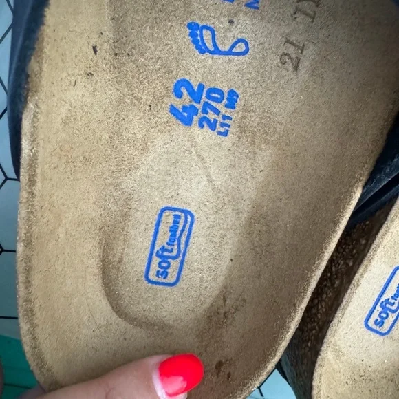 Birkenstock midnight Florida women’s 42 - Picture 2 of 9